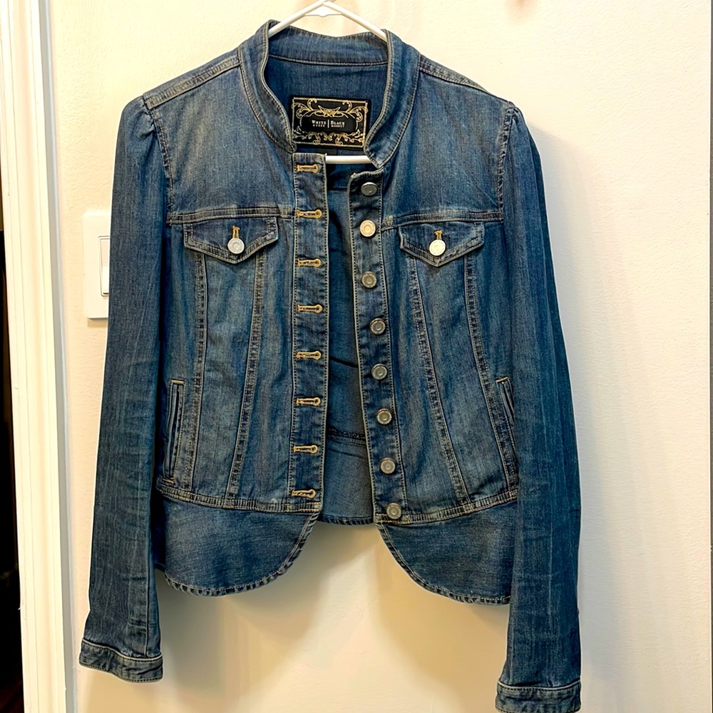 White House Black Market denim jacket